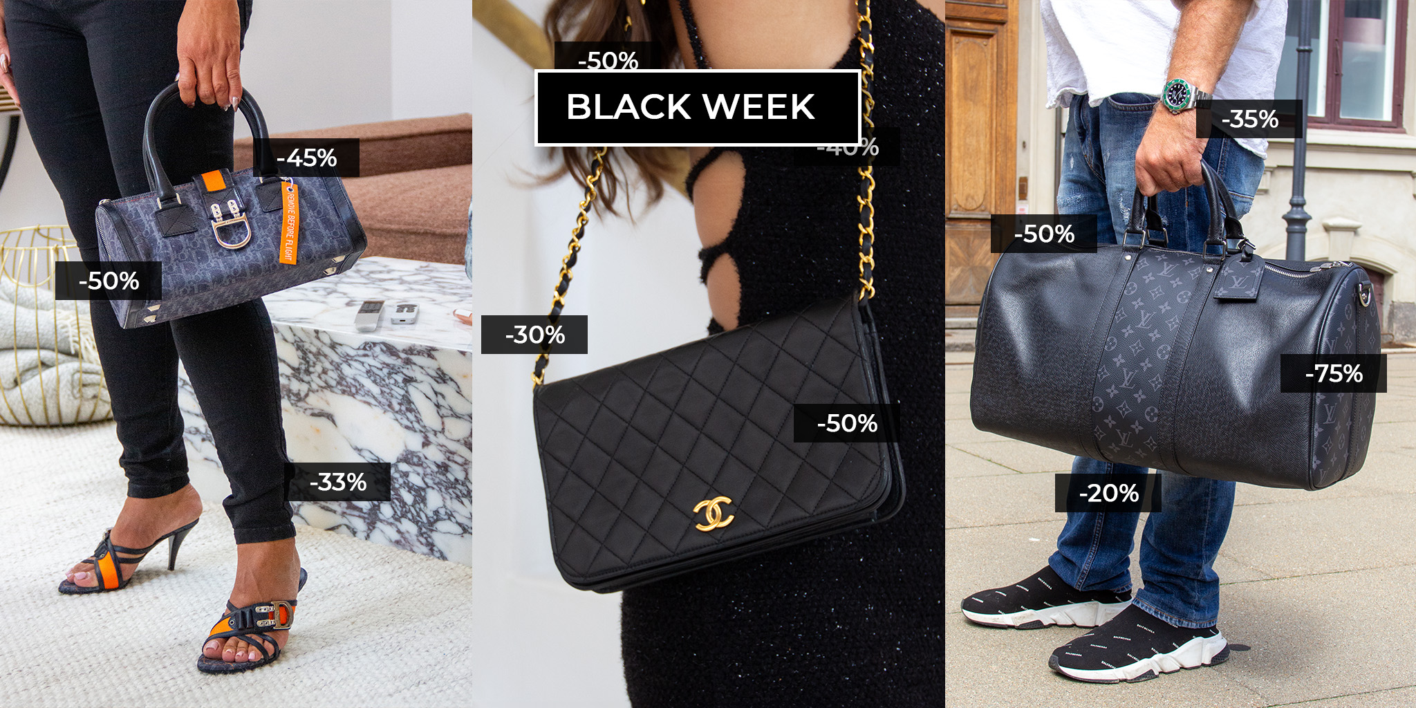 Preloved designer tasker